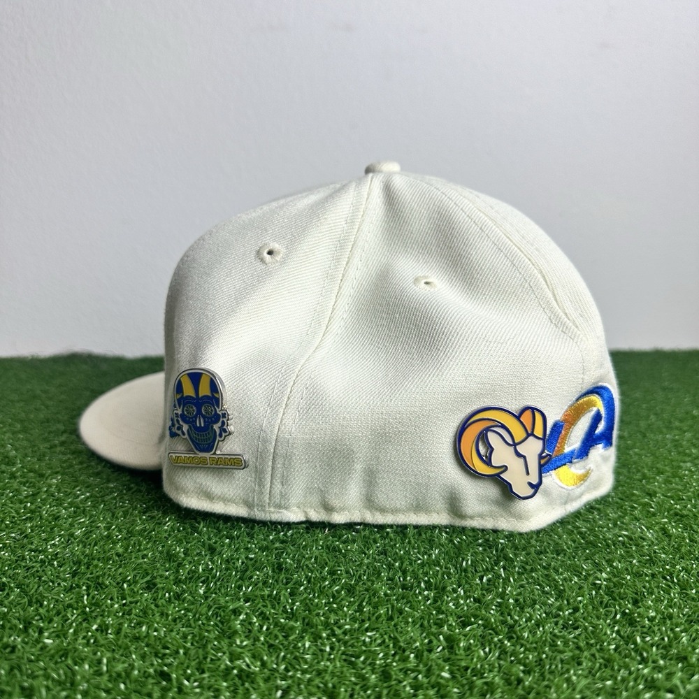 Los Angeles Rams Season Ticket Member New Era Fitted Size 7 3/8 - Picture 2 of 3